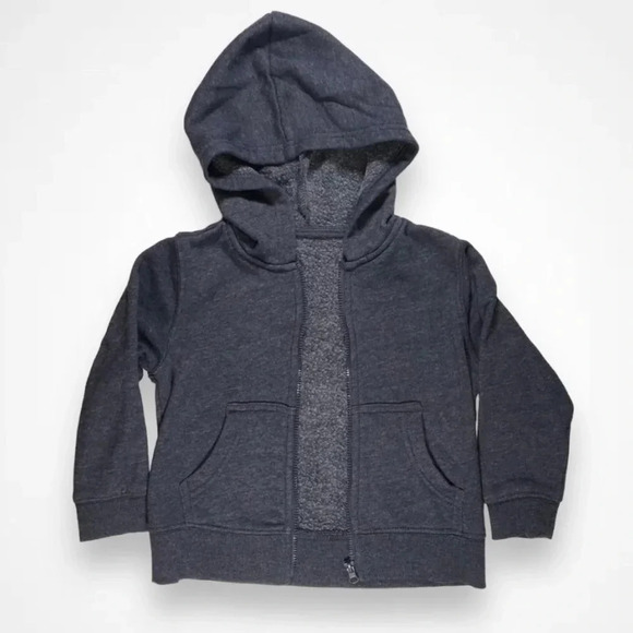 George Dark Gray  Zip Up Hoodie - Picture 3 of 5